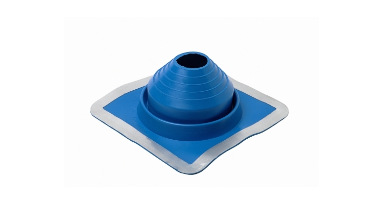 Проход. элемент MF прямой №4 синий (75-160мм) +240 силик.