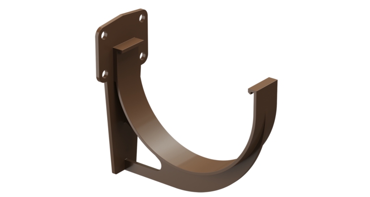 Кронштейн желоба Premium, каштан