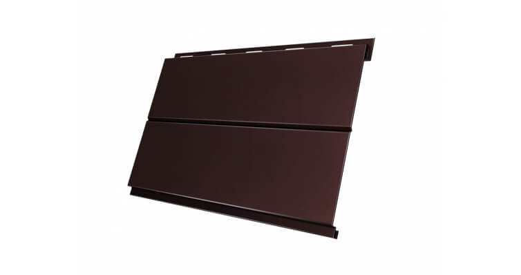 Вертикаль 0,2 line 0,5 GreenCoat Pural Matt с пленкой RR 887 шоколадно-коричневый (RAL 8017 шоколад)