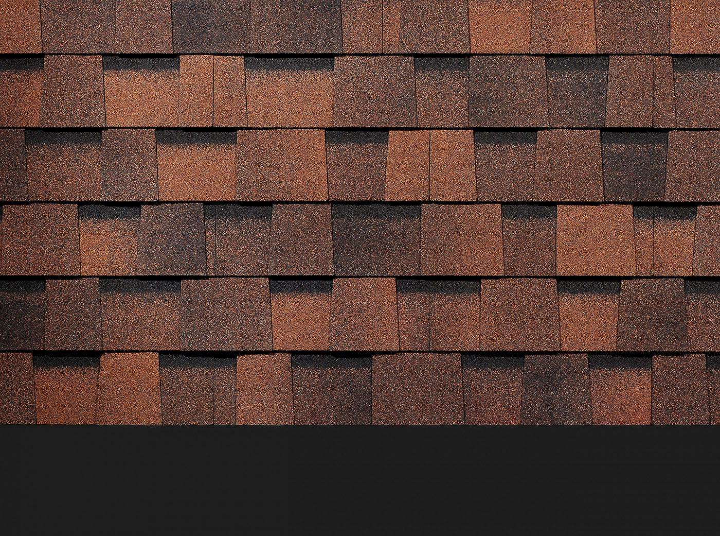 Ламинированная черепица Серия Dragon Lux, кофе