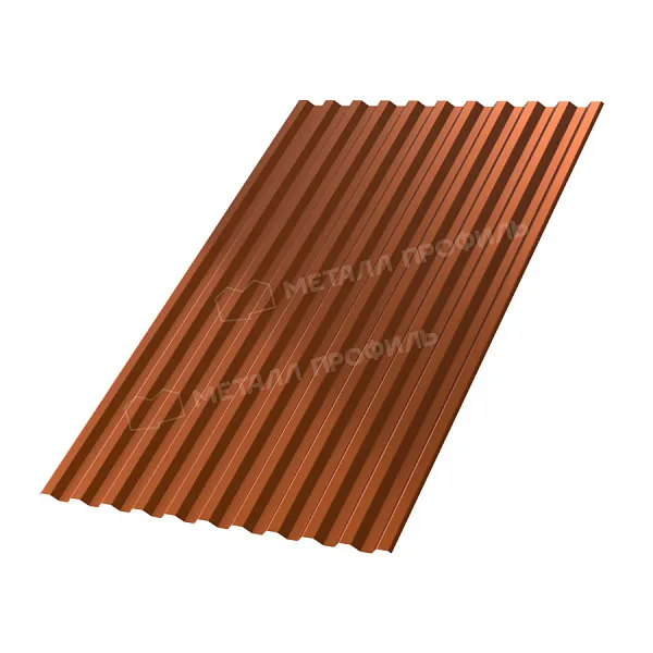 Профнастил С-21x1000-A (AGNETA_Д-20-Copper-0,5)