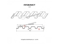 Профнастил Н-60 x 845 A NormanMP ПЭ 01 RR32 0,5 мм