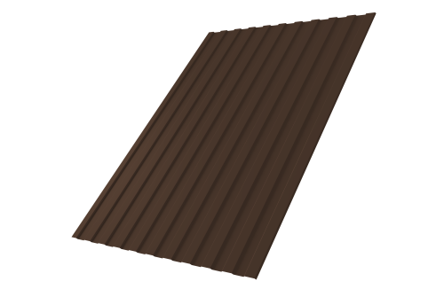 Профнастил С8А 0,4 PE RAL 8017 шоколад