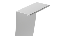 Универсальный околооконный профиль 89/254 мм, 3 м Пломбир