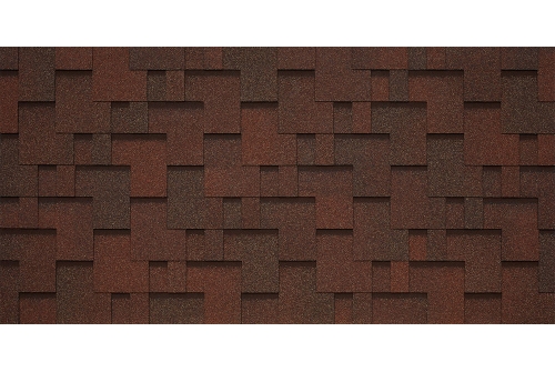 Черепица гибкая Tegola Lazio nocciola 418 (фундук коричневый)