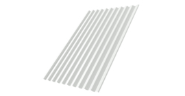 Профнастил С21R 0,45 Drap TX RAL 9003 сигнальный белый