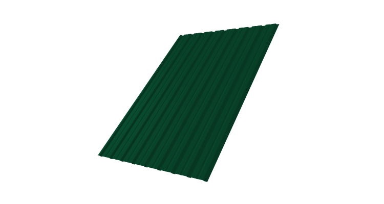 Профнастил С10B 0.5 Satin Matt TX RAL 6005 зеленый мох