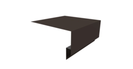 Планка околооконная сложная Блок-хаус new 250х75х27 0,5 Drap RR 32 темно-коричневый (2м)