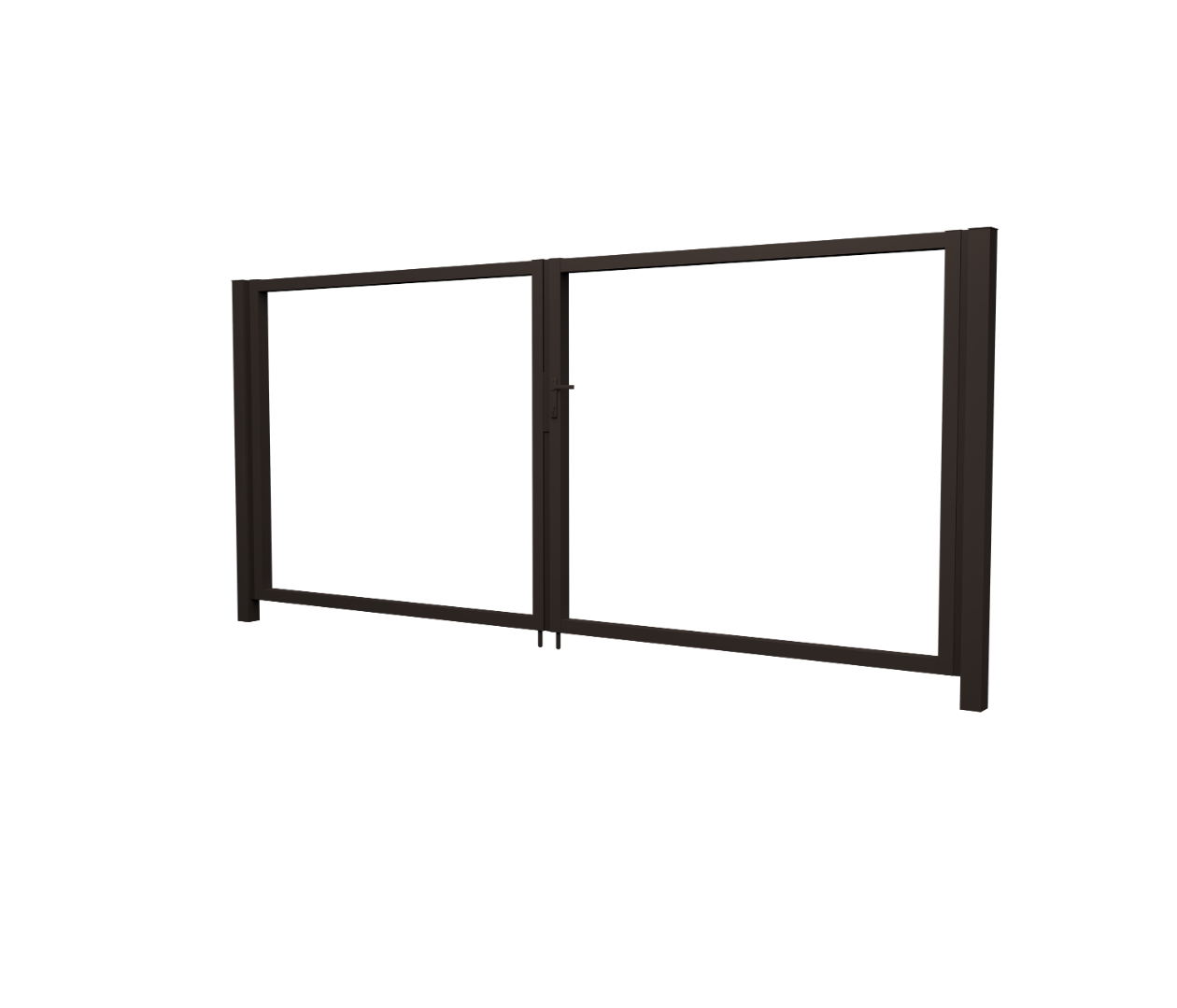 Ворота Жалюзи Texas 2.0х3.6 RR 32 без заполнения (ламель 150 мм)