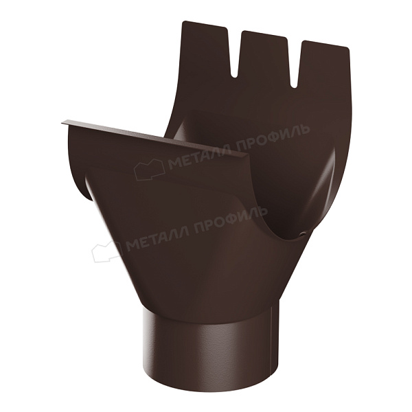 Воронка выпускная Металл Профиль Foramina PUR D150/100 RAL 8017