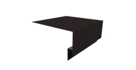 Планка околооконная сложная Экобрус Grand Line 200х75х25 0,45 PE с пленкой RAL 9005 черный (2м)