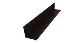 Угол внутренний 50х50 0,45 Drap RR 32 темно-коричневый (2м)