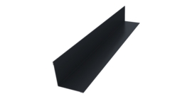 Угол внутренний 50х50 0,45 Drap TX RAL 7024 мокрый асфальт (2м)