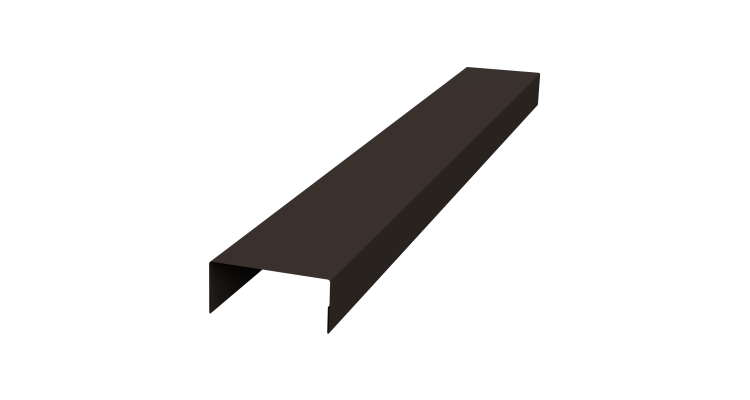 Крышка 30х20 жалюзи Texas 0,5 Drap RR 32 темно-коричневый (3м)