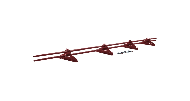 Снегозадержатель трубчатый Grand Line RAL 3011 3м