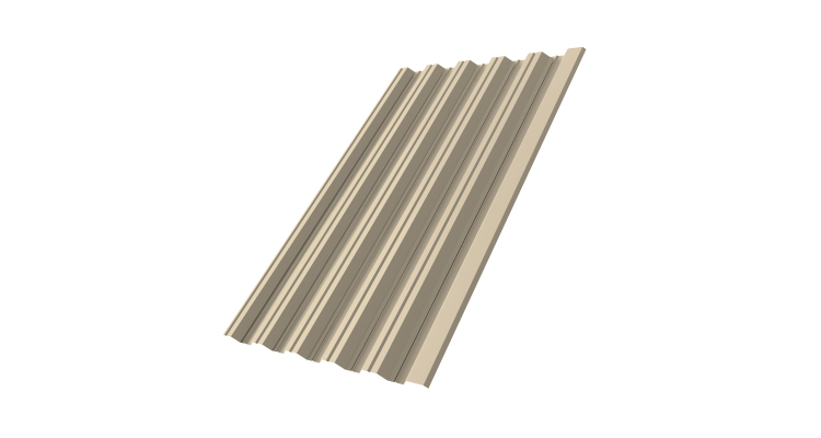 Профнастил HC35R 0,5 Satin RAL 1015 светлая слоновая кость